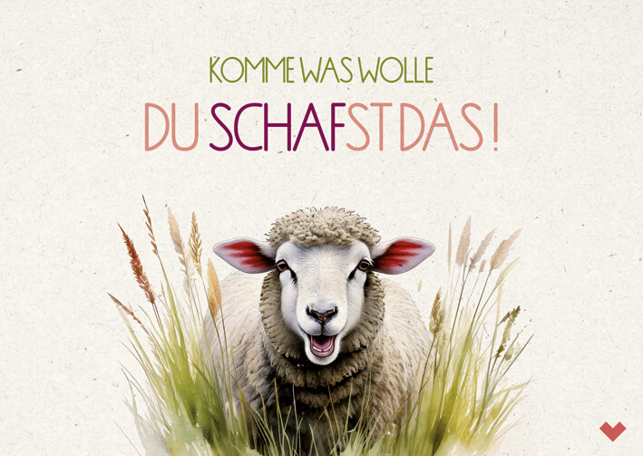 Grußkarte Besserung