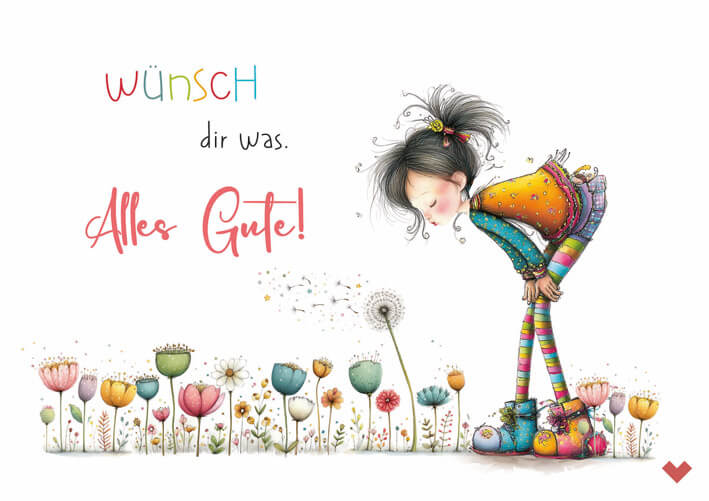 Grußkarte zur Gratulation