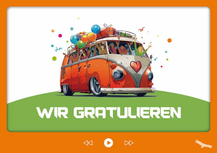 VIMO - Die Videogrußkarte: Gratulation