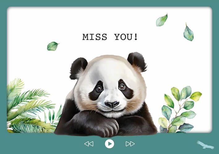 VIMO - Die Videogrußkarte: Miss you